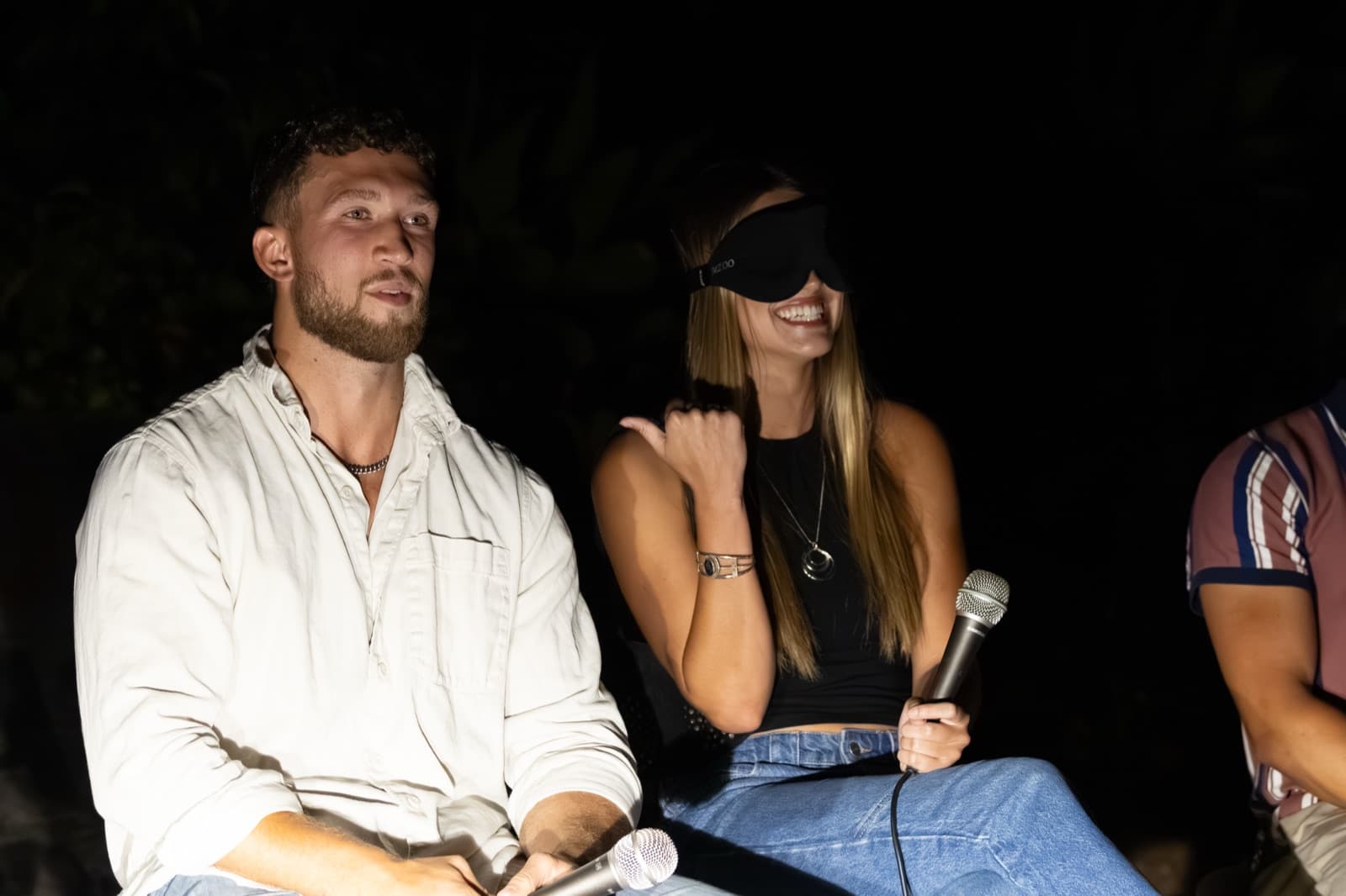 SDSU blind dating show: Asked which one. Eris points. Cameron.