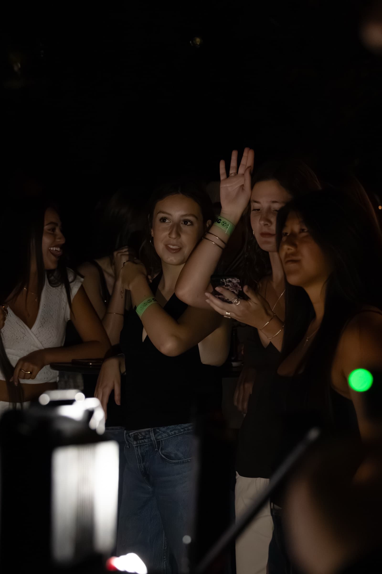 SDSU blind dating show: The full backyard in one frame.