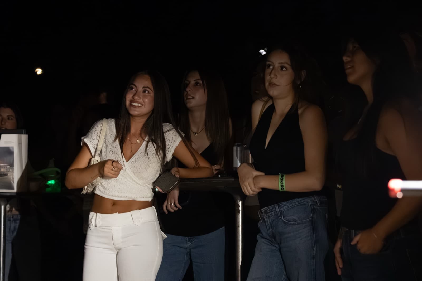 SDSU blind dating show: The room losing it at something on stage.