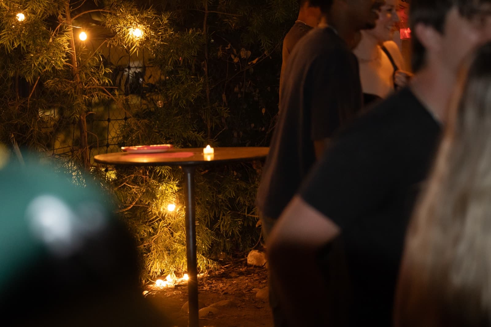 SDSU blind dating show: A candle on every table we set out. There were a lot.