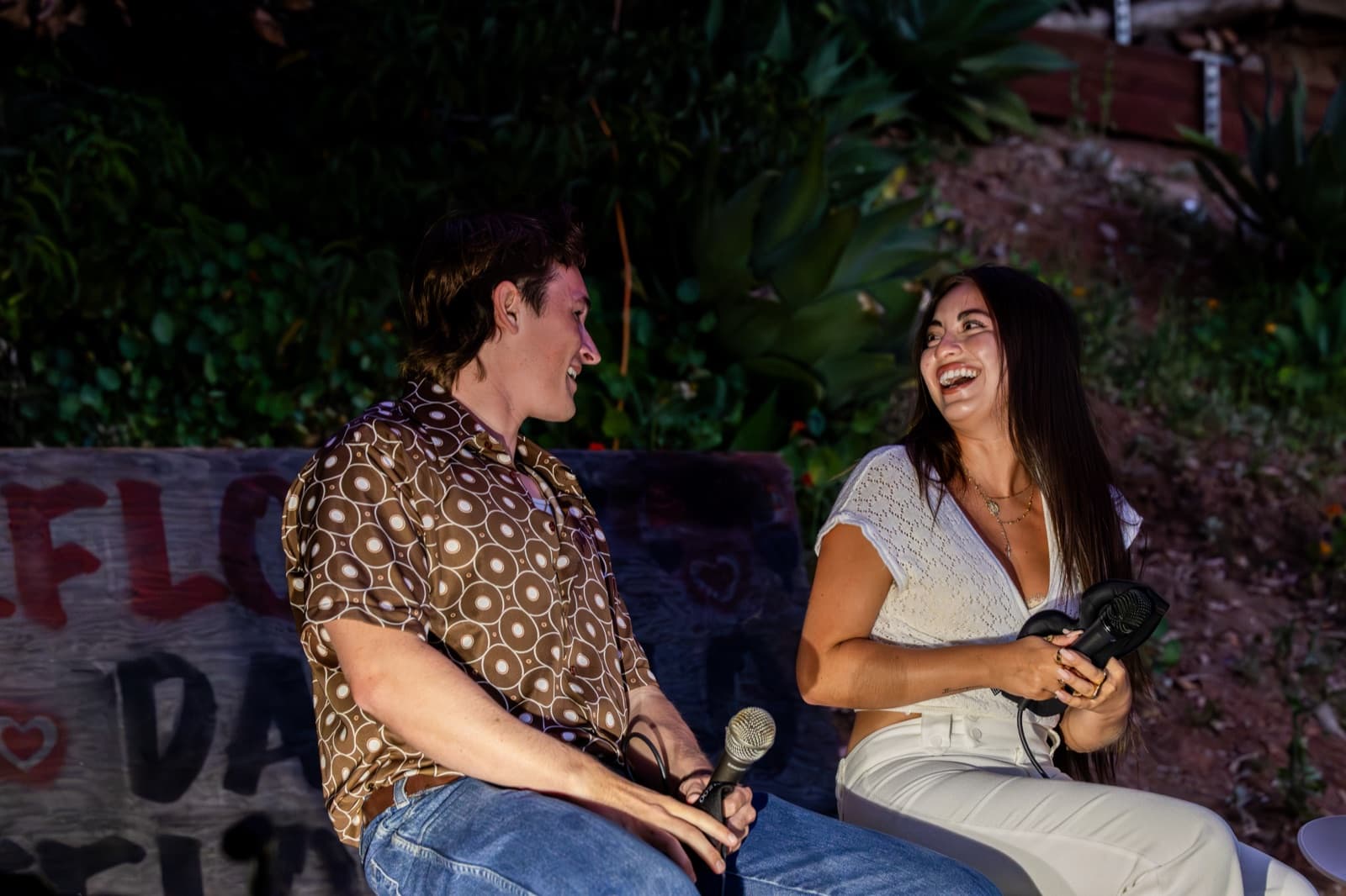 SDSU blind dating show: Alex got the laugh he was hoping for.