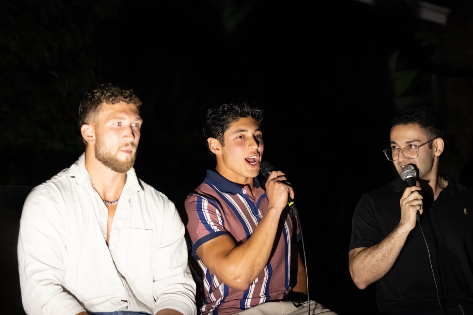 SDSU blind dating show: Camilo answered one of Eris’s questions by singing it. Unplanned.