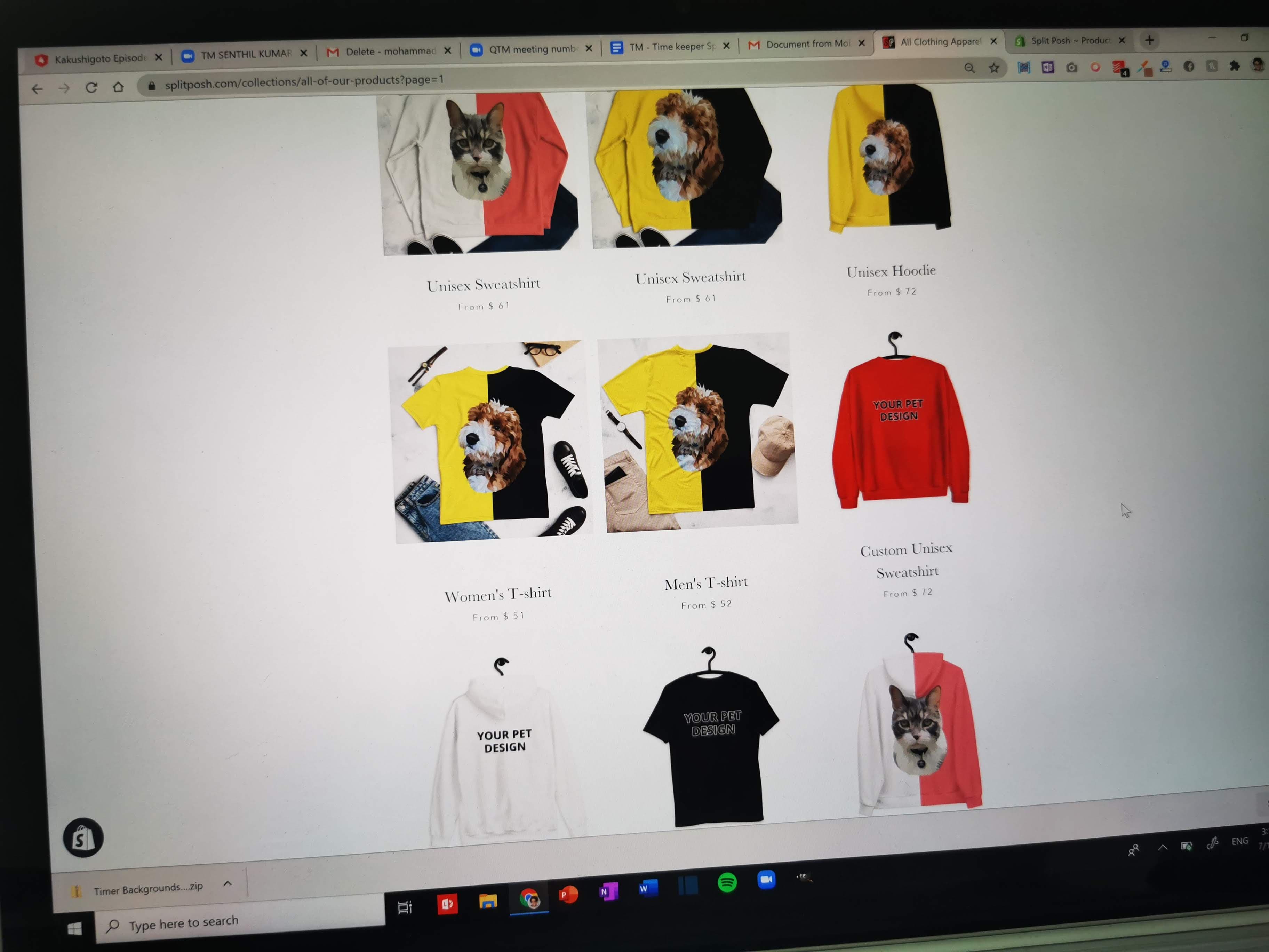 Shopify Print on Demand Store